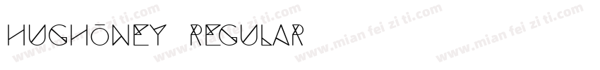 Hughoney Regular字体转换